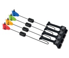 Set De Détecteurs De Toucher De Karpfen Fox Micro Swinger 4 Cannes (R,O,G,Blue)