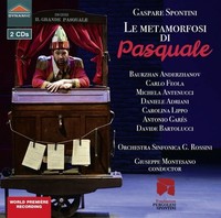Audio Cd - Gaspare Spontini - Le Metamorfosi Di Pasquale (2 Cd) - Dynamic -D- N