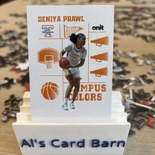 DENIYA PRAWL Tennessee Lady Vols Basketball 2025-26 ONIT Campus Colors #CC-8