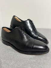 Johnston & Murphy Shoes Mens Size 10 Leather Cap Toe Oxford Dress Formal USA