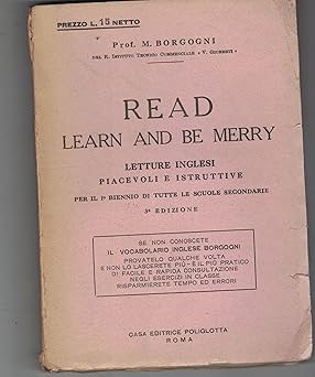 Read learn and be merry angenehme und lehrreiche englische Lektüre [Librar