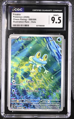 Froakie graded CGC 9.5 for sale on eBay