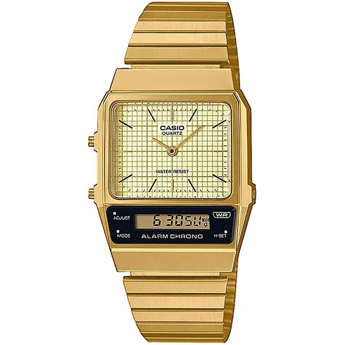 Orologio Unisex Casio EDGY COLLECTION RETRO DIAL - GOLD [Ø 40 mm]