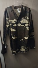Burton Snowboard Thermal Shirt Camo Large