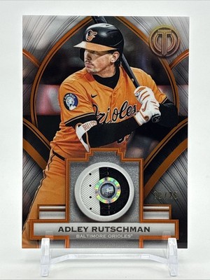 Topps Tribute 2026 Adley Rutschman Orioles Stamp of Approval Relic SOA-AR /25