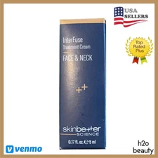 SkinBetter Interfuse Treatment Cream Face & Neck Travel Size 5ml "NEW IN BOX"