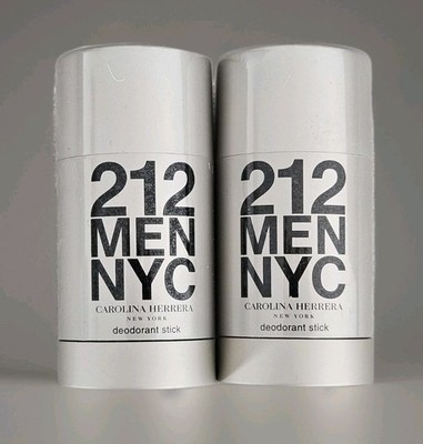 2x Carolina Herrera 212 Men Deodorant Stick 2x 75 ml Neu & Ovp 