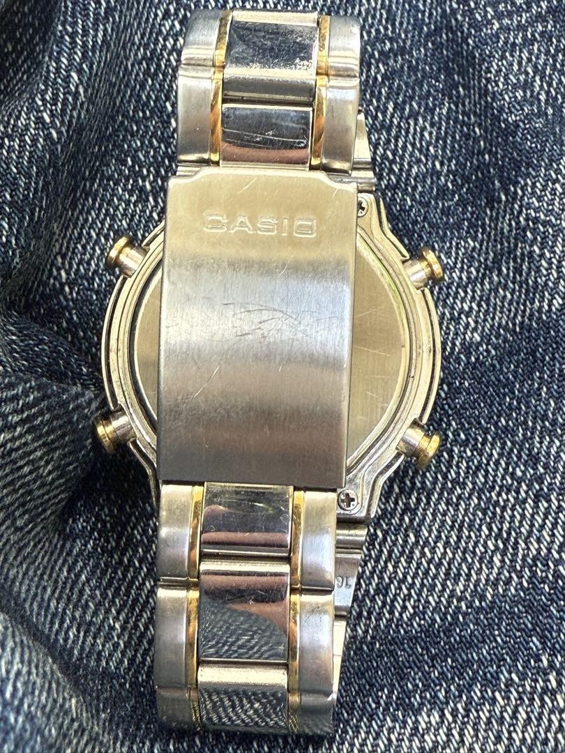Casio Twincept World Time ABX-610 Quartz, Rare, Battery Replaced