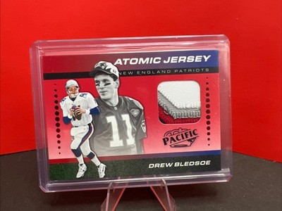 Drew Bledsoe QB- 2024 Panini Encore Optic  ATOMIC JERSEY  28/75 SP  Patriots