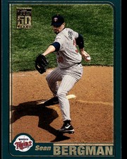 Sean Bergman 2001 Topps #304 Minnesota Twins MLB READ FREE SHIPPING AutographDen