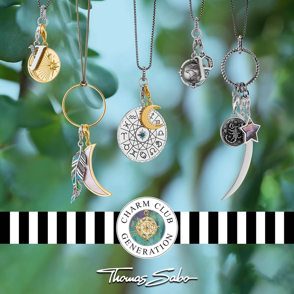 Thomas Sabo Y0024-404-17 Charm-Anhänger Dreieck Türkis Sterling-Silber - Bild 3 von 3