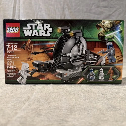 LEGO STAR WARS 75015 Corporate Alliance Tank Droid Retired Set Sealed NIB