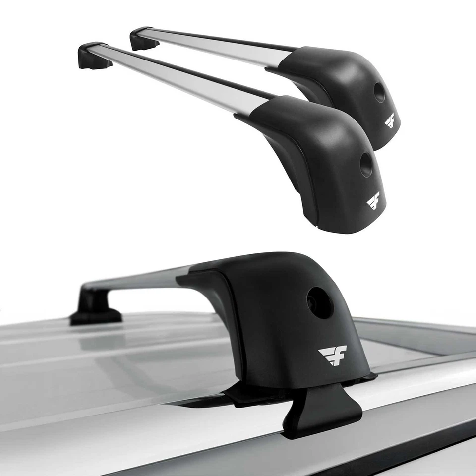 Barras transversales de techo para Mazda 5 2006-2010 / Mazda 6 2004-2021 aluminio plateado Foto 2 de 4