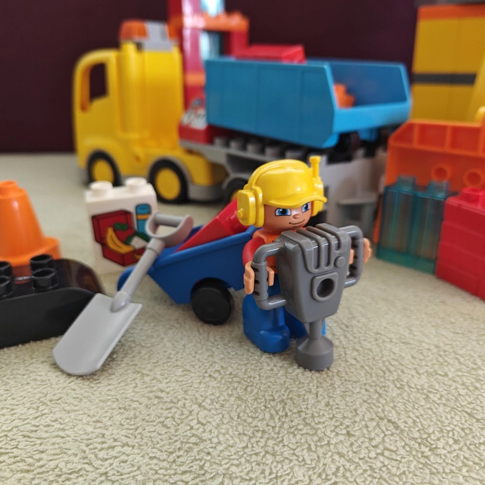 Lego Duplo 10813 - Le Grand Chantier - Complet - Construction Grue Camion - Photo 2/4