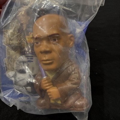Burger King Star Wars Episode III Revenge of the Sith MACE WINDU toy 2005 NEW