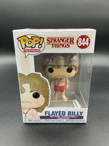 Funko Pop! Television Stranger Things Flayed Billy #844 w/Protector .