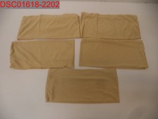 NWOT -Small Stain, Pack Of 5 Champagne Spandex Chair Sashes, One Size