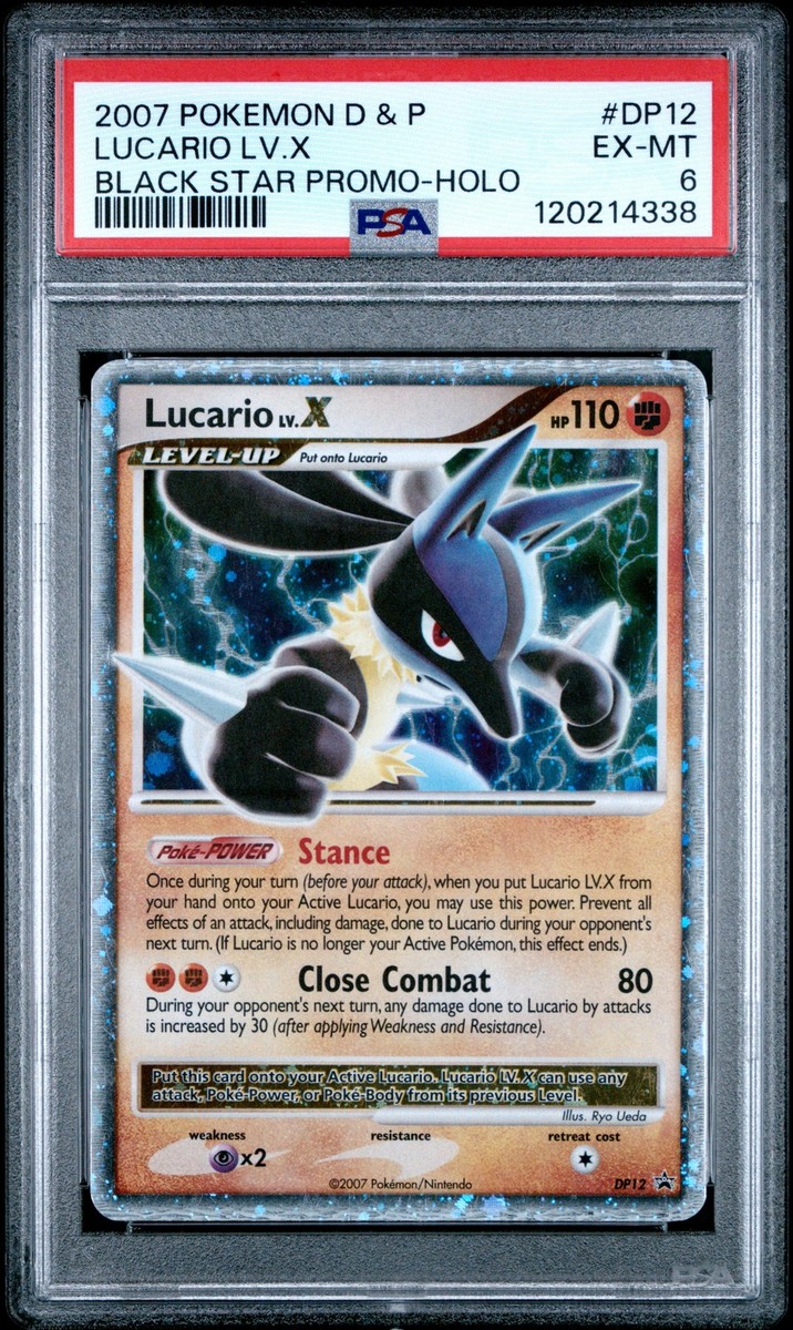 Lucario LV.X DP12 Diamond and Pearl Holo for sale online | eBay
