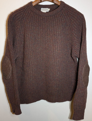 Vintage Banana Republic Mill Valley Travel & Safari Hand Knit Wool Sweater XL