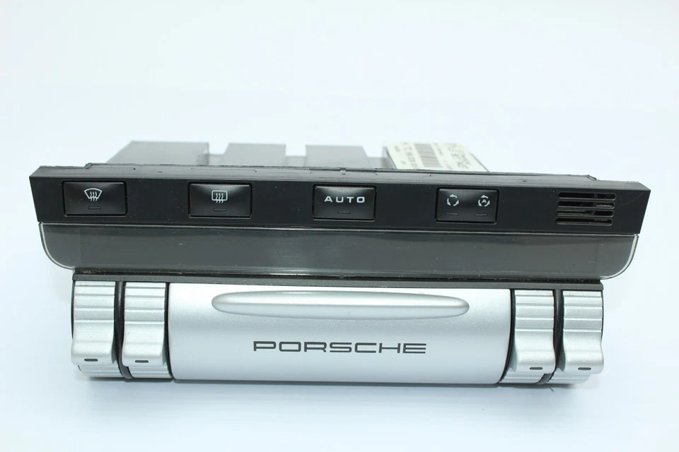 Panel de interruptor de control de temperatura climático Porsche Cayenne 2004-2010 OEM Foto 3 de 4