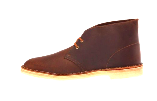 Men's Clarks Desert Boot Originals Beeswax Brown Leather Medium
