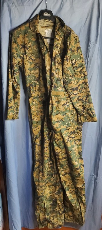 SOC USMC COVERALLS FLYERS MEN'S WOODLAND DIGITAL SIZE M