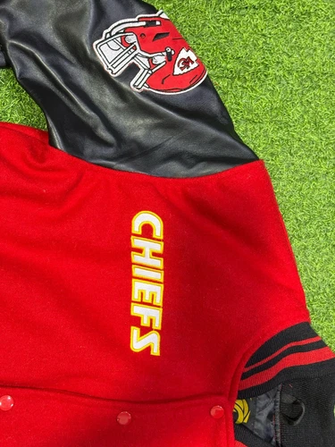 Kansas City Chiefs JH Design Baseball Jacket