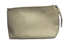 Burberry Beige Zipper Makeup Bag Pouch, Zip C...