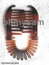 CLOSEOUT 1 1 1 NEW COLOR PLASTIC INTERLOCK BANANA HAIR CLIP/COMB/FLEX INZBACK FF