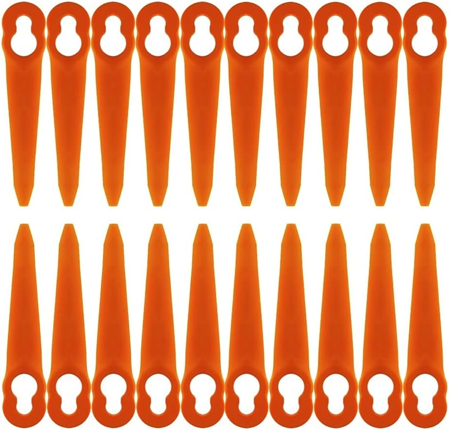 100Pcs Replacement Plastic Blades Compatible with STIHL Polycut 2-2 Polycut 3-2