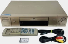 Panasonic NV-SVB1 SURER DRIVE S-VHS VCR Cassette Recorder Tested from Japan