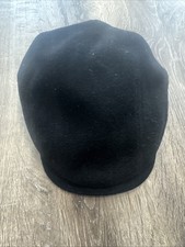 Mucros Weavers Men's Irish Kerry Flat Cap Size XL Made In Ireland  Black