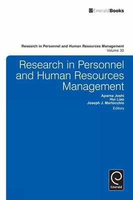 Research in Personnel and Human Resources Management - Aparna Joshi|Hui Liao...