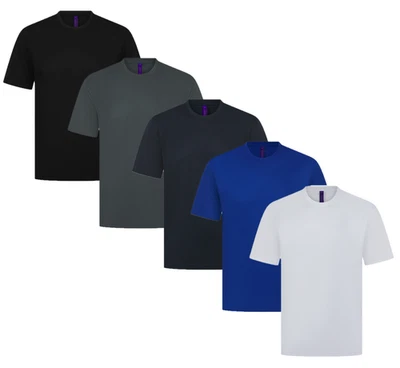 Henbury Unisexe Coolplus Wicking Piqué T-Shirt Tailles:XS - 5XL - Photo 1/4