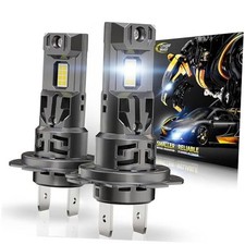 Bulb Fog Bulb No Adapter Required 6500K White Light with Fan In Line Off H7