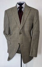 Mint Austin Reed London Two Buttons Ticket Pocket Men Check Jacket 42 L