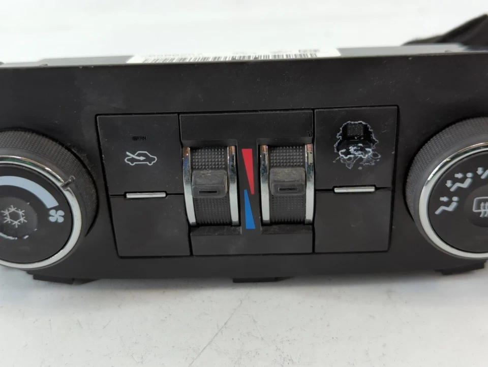 2009 Chevrolet Impala Ac Heater Climate Control 20800257 Z147L - Image 4 of 4