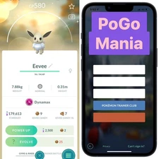 Shiny Dynamax Eevee (Female)✨mini PTC 20k✨(read description)