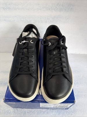 Birkenstock Bend Low Black Leather Lace Up Casual Sneakers EU 42 US W/11 M/9