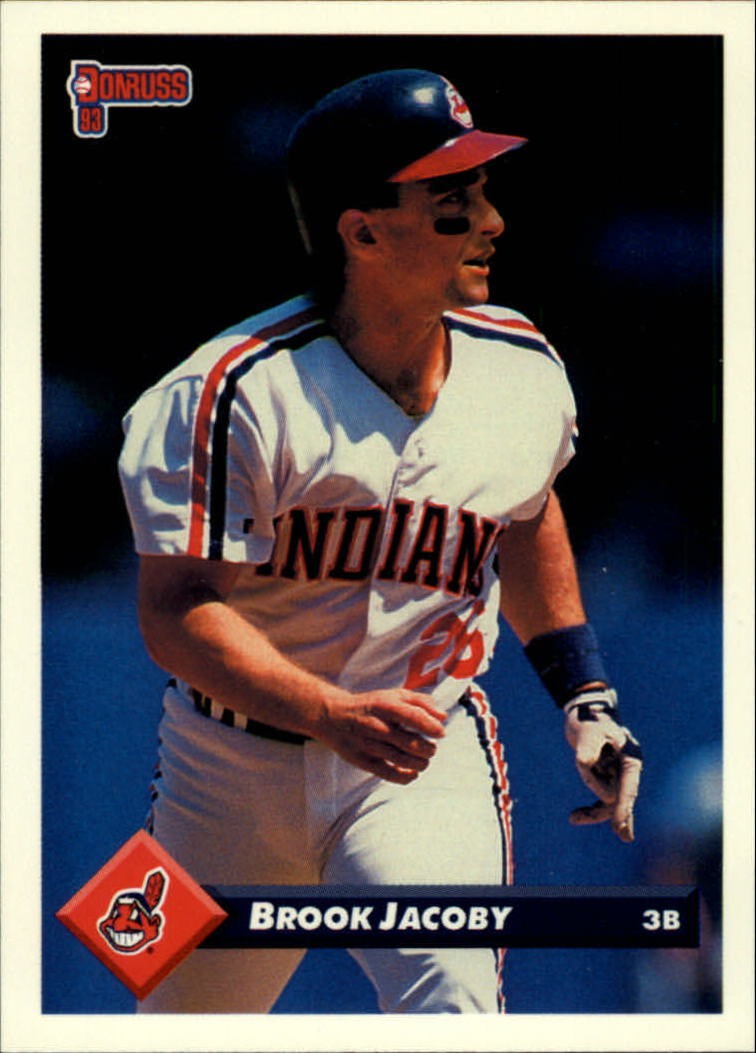 1993 Donruss #493 Brook Jacoby - BB