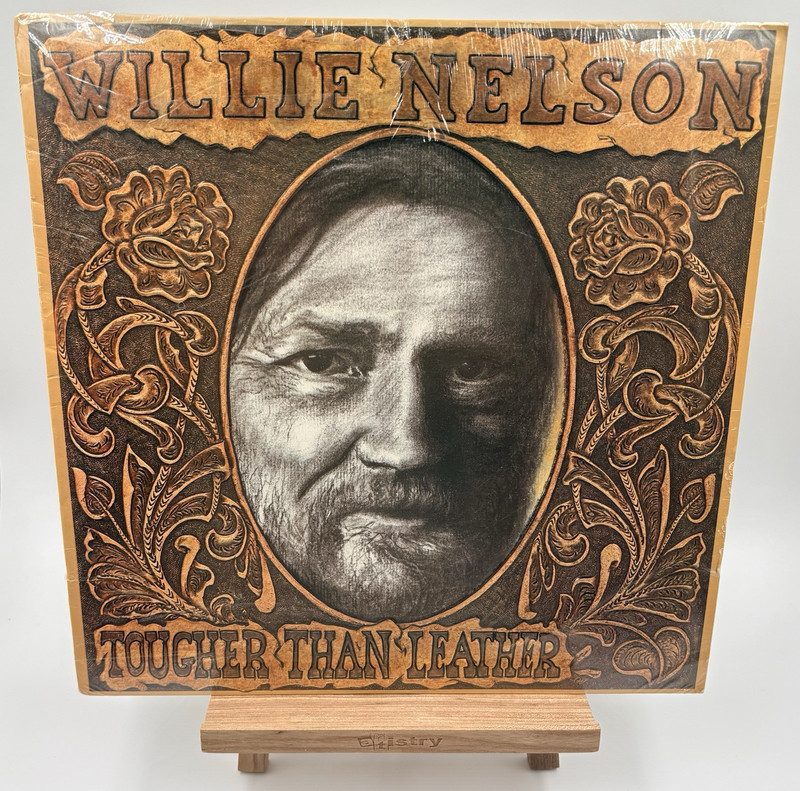 Willie Nelson Tougher Than Leather LP 1983 Columbia Original Factory Sealed Viny