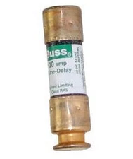 GLOBAL ECNR30 Class RK5 Time-Delay Fuse 30A 250V Cylindrical Current Limiting