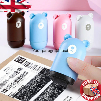 Datenschutz Roller Stempel Identitätsdiebstahl Sicherheit Ausweis Schutz vertraulich UK