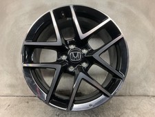2022-2024 Honda Civic Wheel 18x8 Alloy 10 Spoke Machined Black Paint Oem