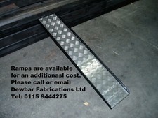 RAMP FOR DEWBAR TRIKE QUICK RELEASE TOWING FRAME / DOLLY 