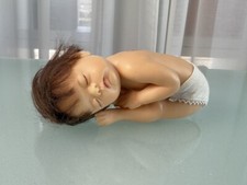 Künstlerpuppe Sammler Laura lee Wambach Resin Puppe 18 cm Top Zustand