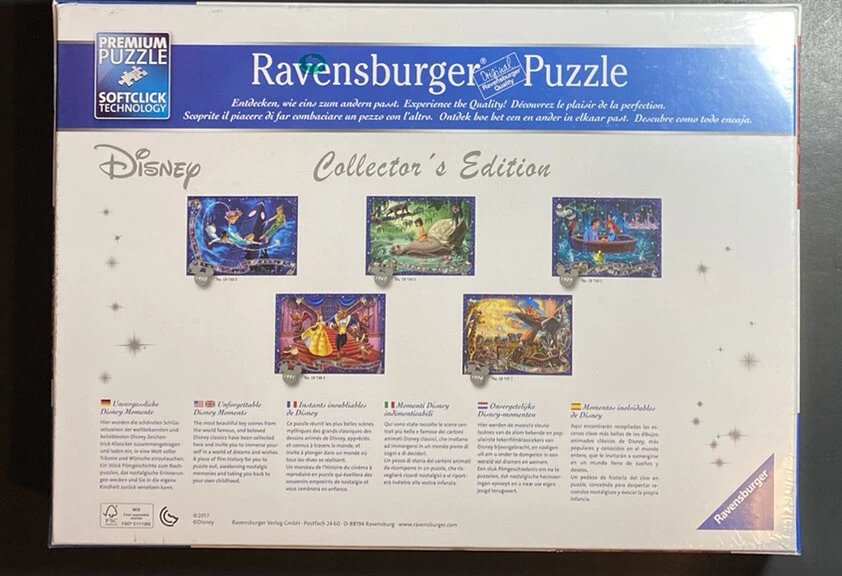 Rompecabezas Ravensburger Premium 1000 piezas [La Bella y la Bestia] NUEVO Foto 2 de 4