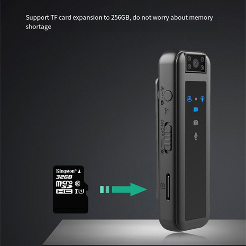 Video Recorder Audio Camera Portable Pocket Night 1080P Body Vision Cam Police