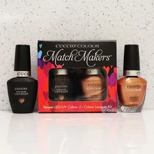 CUCCIO Veneer Match Makers - HOLY TOLEDO 6033 Gel & Nail Lacquer Duo Kit