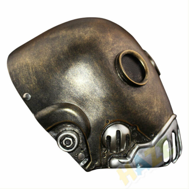 Hellboy3 Kroenen Cosplay Mask Halloween Costume Domino Resin Mask Helmet New